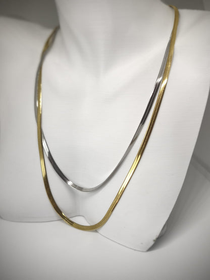 Élégance Collier – Düz İtalyan model 45 cm | Chérie - cherieonline Default Title