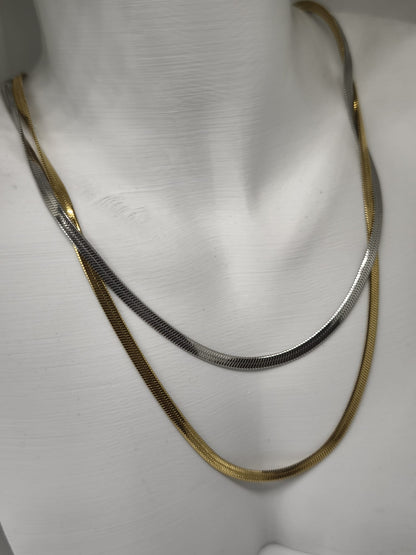 Élégance Collier – Düz İtalyan model 45 cm | Chérie - cherieonline Default Title