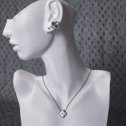 Van Cleef Tarzı Harmonie Parure Gümüş | Chérie cherieonline