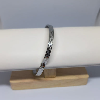 Seréna Çelik Kelepçe Bileklik | Chérie - cherieonline Default Title