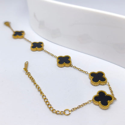 Cloverelle – Dört Yapraklı Yonca Charm Bileklik | Chérie - cherieonline Default Title