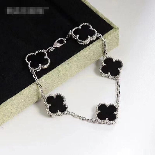 Argent Noir Van Cleef Bileklik | Chérie cherieonline