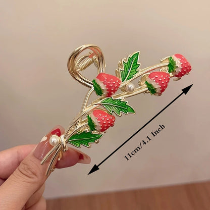 Fraise Çilek Detaylı Saç Tokası | Chérie - cherieonline Default Title