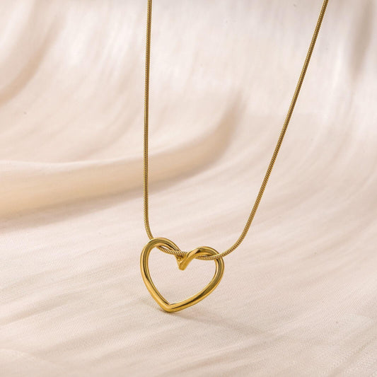 Élégance Collier – Düz zincir 45 cm | Chérie (KOLYE-2705) cherieonline