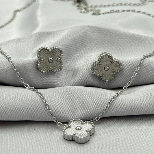 Van Cleef Tarzı Harmonie Parure Gümüş | Chérie cherieonline